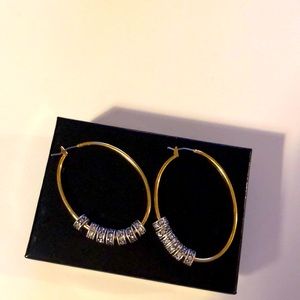 Cute hoop earrings from J crew!!